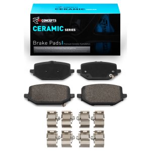 Acura MDX Brake Pads - Rear - R1 Concepts - Ceramic - `22-`26